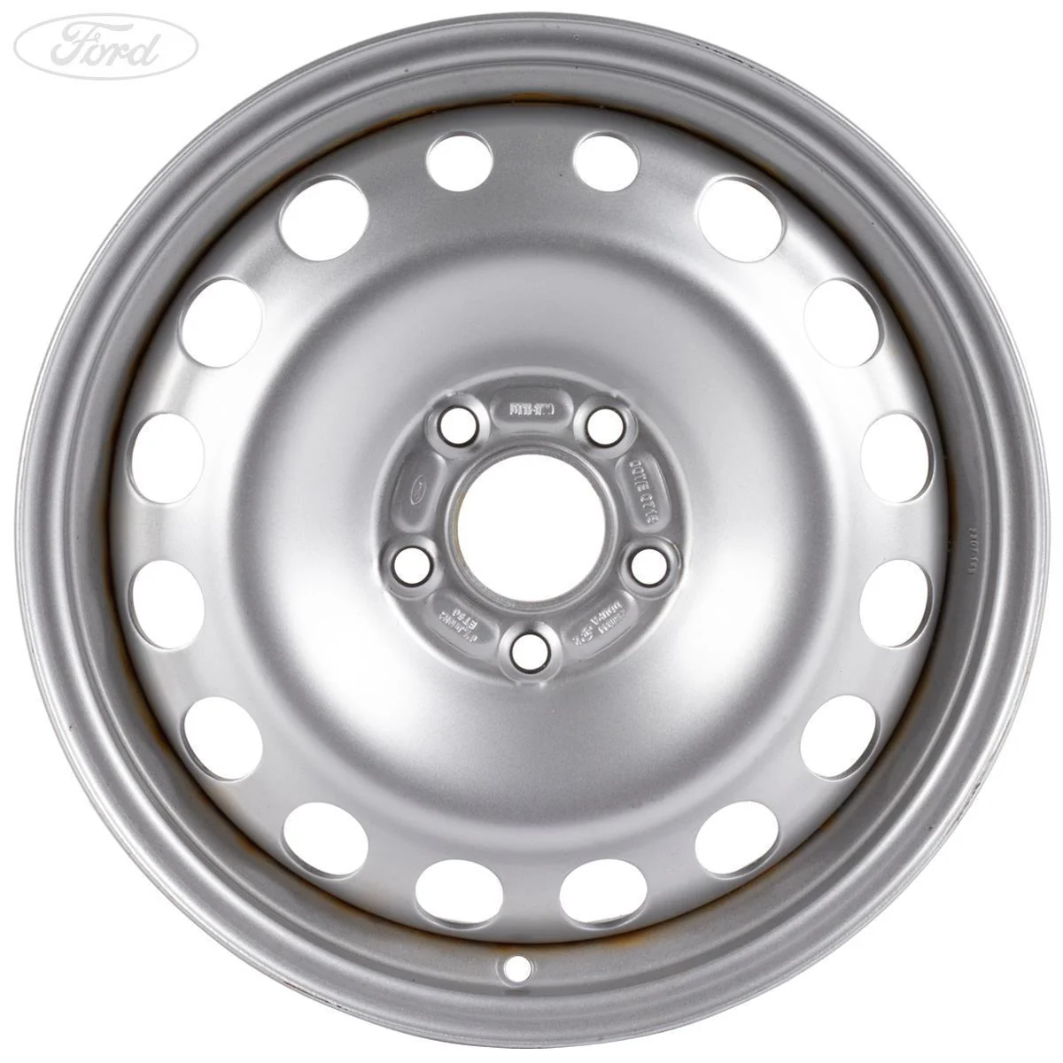 Ford Transit/Tourneo 2013-2024 Rueda 6.5 X 16 Acero Plata 1825135 - Image 5