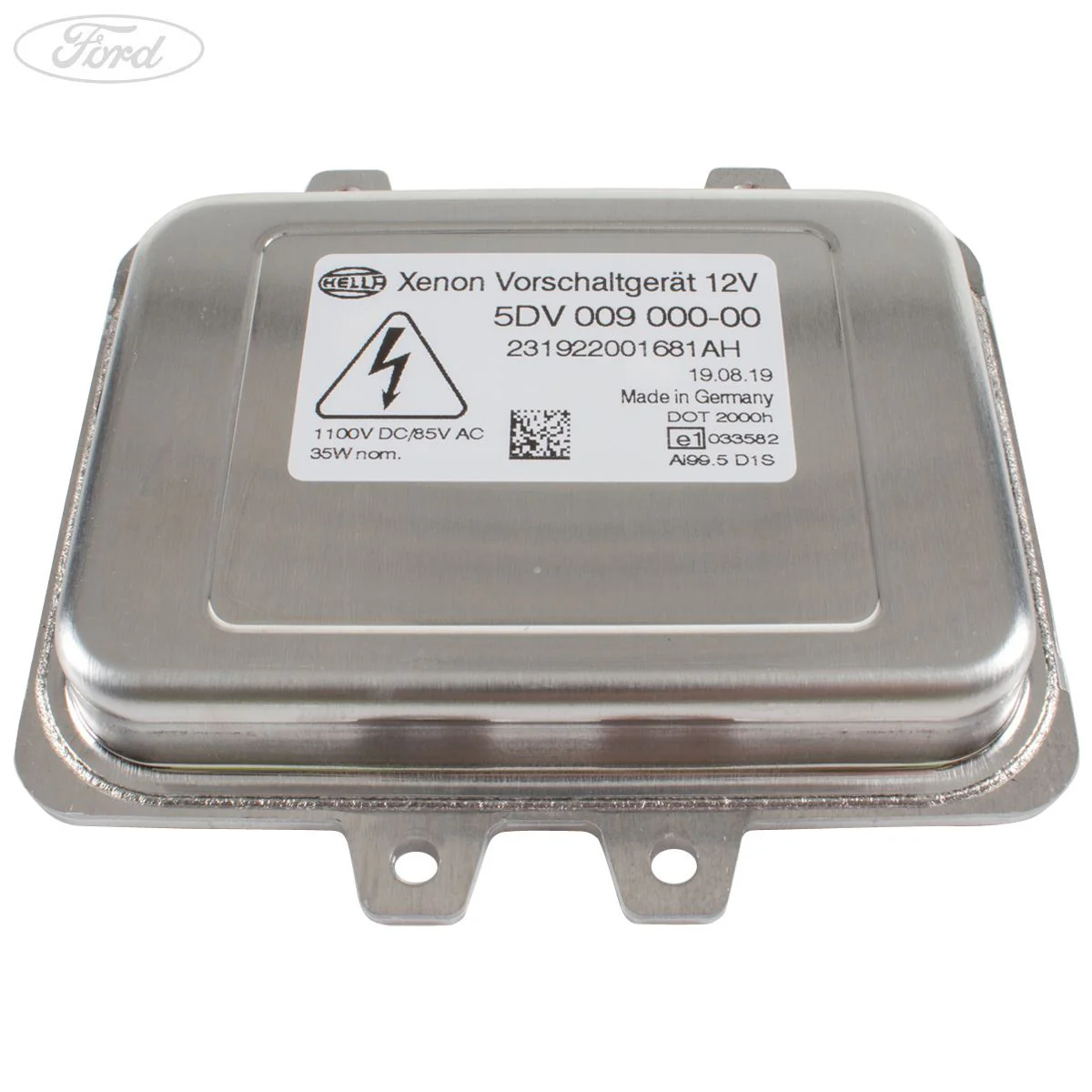 Unidad de balastro de faro xenón Galaxy S-Max Kuga C-Max 1376950